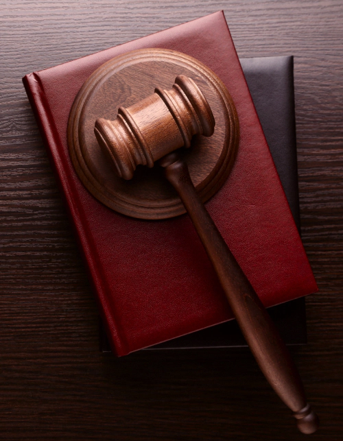 gavel sitting on top of law books price ut